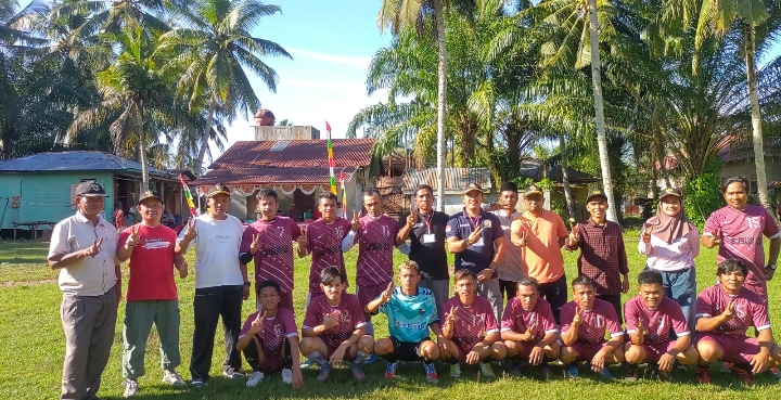 Meriahkan HUT RI ke-78, Sembilan Klub Berlaga di Turnamen Sepakbola Desa Tabuyung Madina