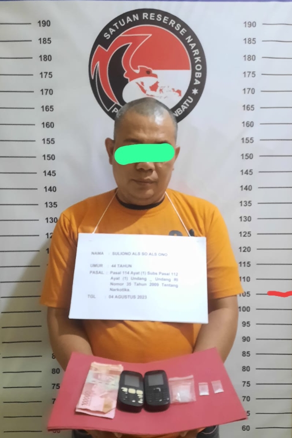 Polres Labuhanbatu Ringkus Pengedar Sabu