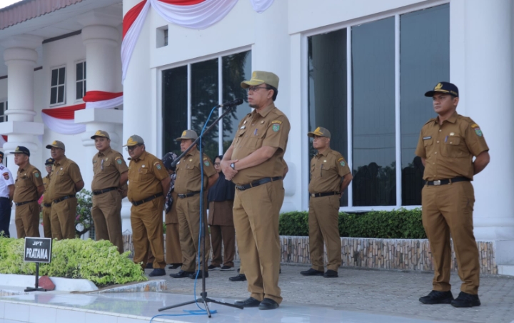 Sekda Asahan Ingatkan OPD untuk Benahi Kantor, Jelang HUT RI ke 78