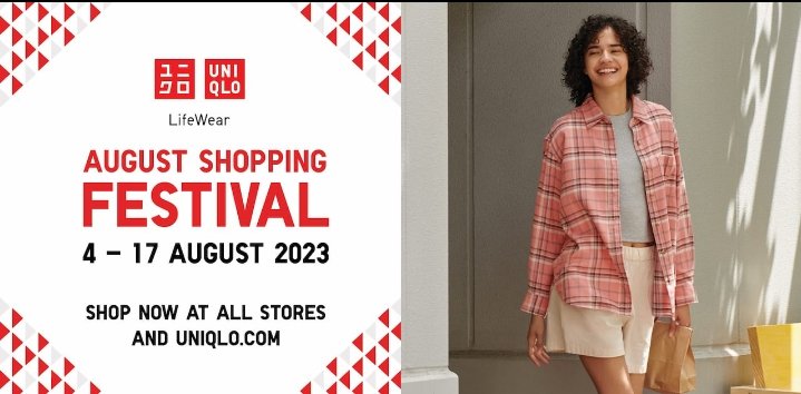 Nikmati Berbagai Keuntungan Berbelanja selama Bulan Agustus di UNIQLO August Shopping Festival untuk Tampil Gaya dan Nyaman di Momen Kemerdekaan