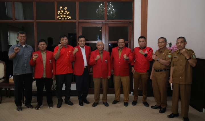 Bupati Asahan Terima Audiensi Depicab SOKSI Asahan