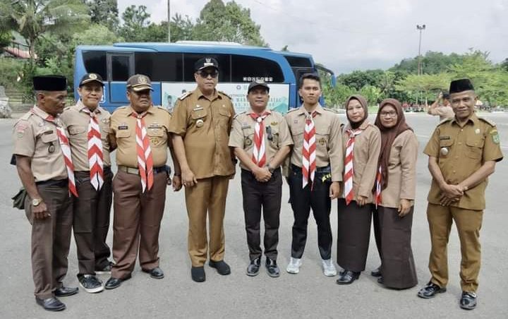 Bupati Madina Lepas Kontingen Raimuna Nasional 2023, Sukhairi Nasution : Jadilah Contoh Tauladan untuk Masyarakat