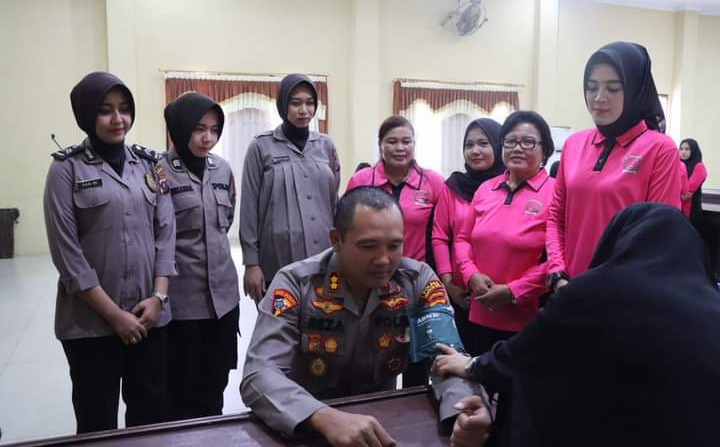 Sambut Hari Jadi Polwan, Polres Madina Gelar Donor Darah