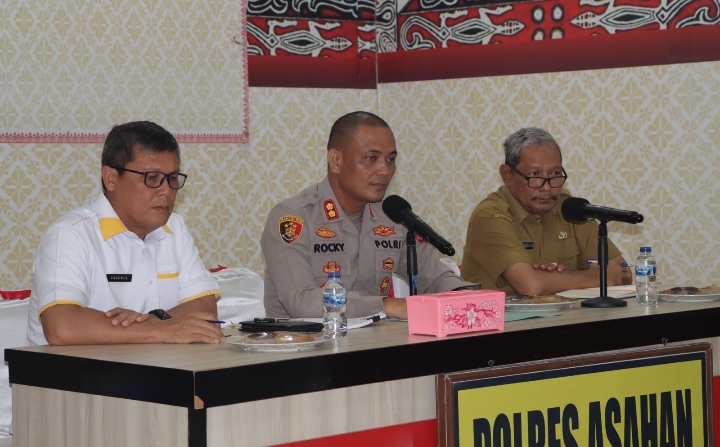 Kapolres Asahan Mediasi PT. SPR dengan Keluarga Pittor Sitorus dan Fernando Silalahi