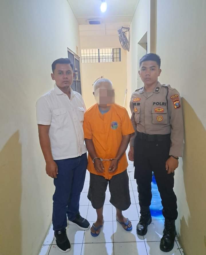 Polres Madina Tangkap Kakek Cabul di Muara Sipongi