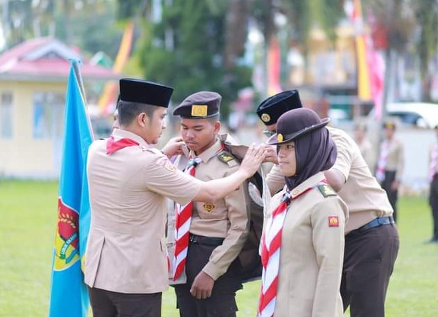 Wakil Wali Kota Melepas Kontingen Pramuka Solok Ikuti Raimuna Nasional 2023
