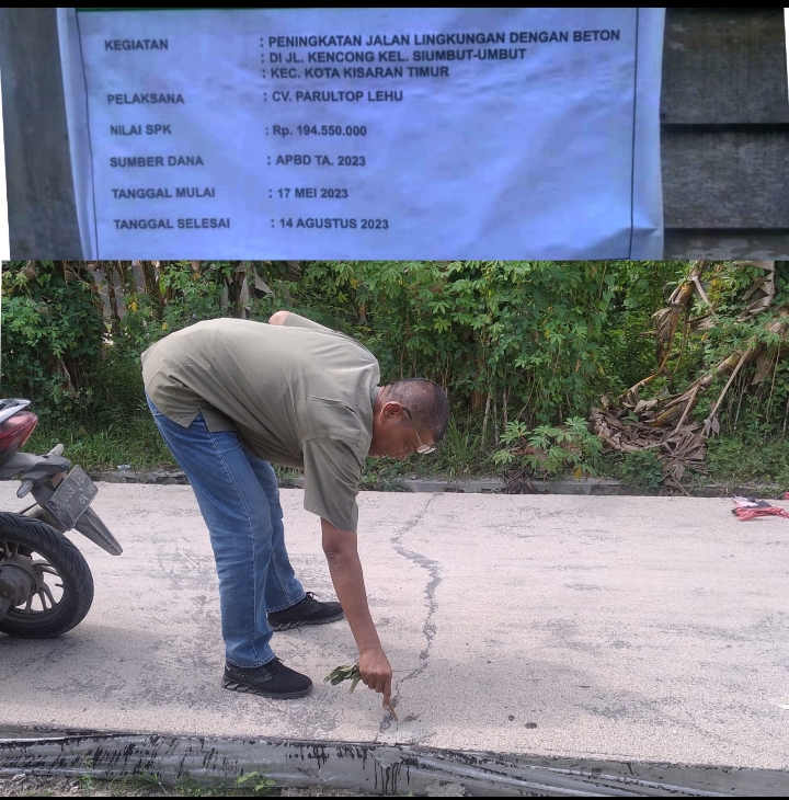 Proyek Cacat Mutu Jalan Kencong Tetap Dibayar