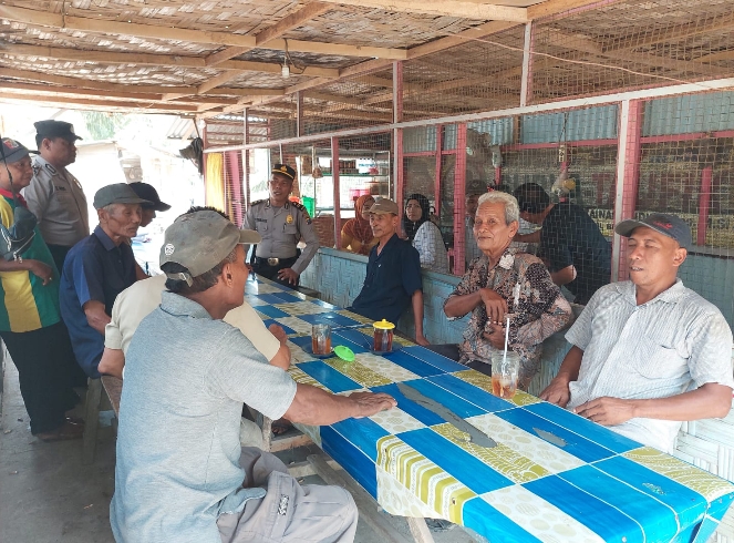Personil Polsek Prapat janji Gelar Jumat Curhat Dengan Komonitas Betor