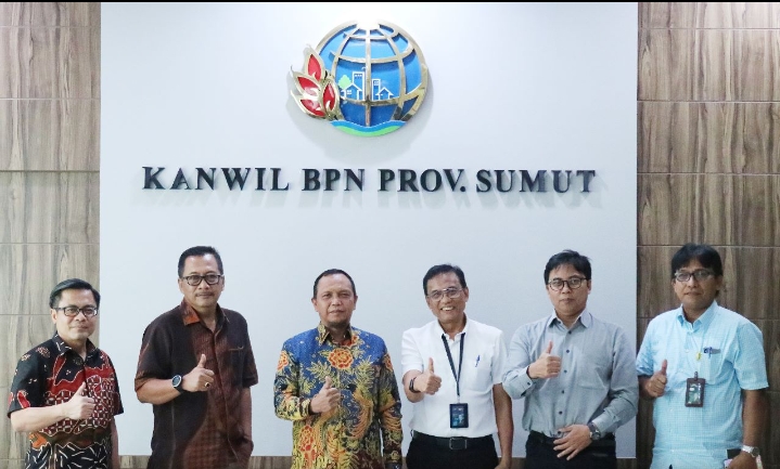 Selamatkan Aset, PLN - Kanwil BPN Sumut Kembali Lakukan Koordinasi