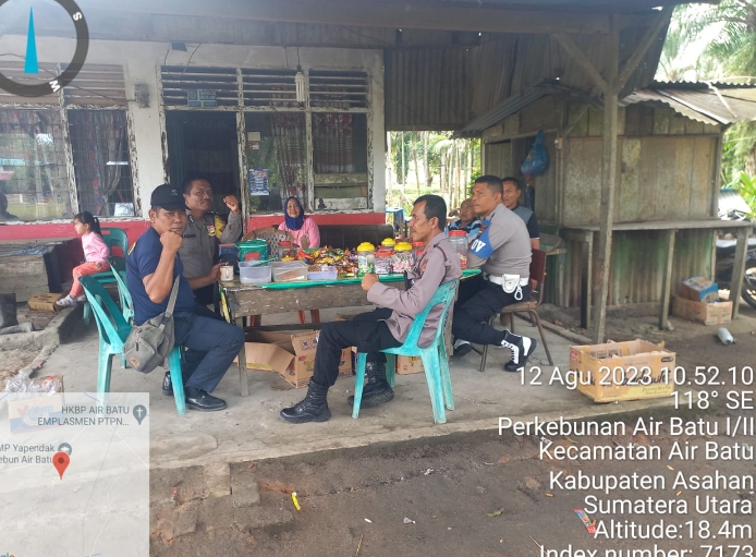 Antisipasi Tindak Kejahatan, Kapolsek Air Batu Sambang Desa