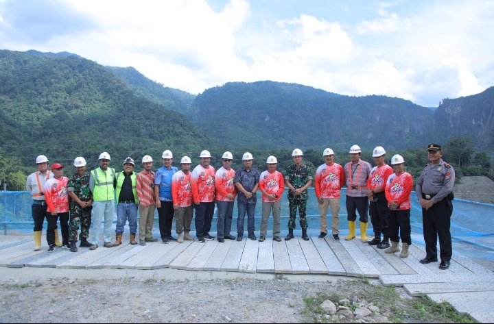 Bupati, Wakil Bupati Beserta Forkopimda Asahan Kunjungi PLTA Asahan III