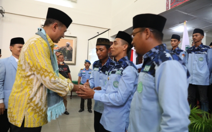 Hadiri Pelantikan BKPRMI Tapteng Musa Rajekshah Ingatkan Kader BKPMRI Jangan Pernah Takut Berdakwah