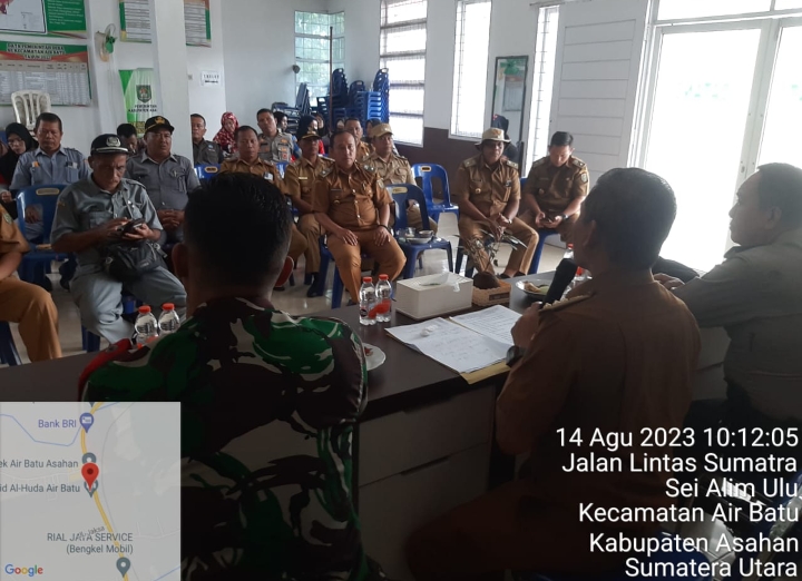 Personel Polsek Air Batu DDS dan Rapat Koordinasi
