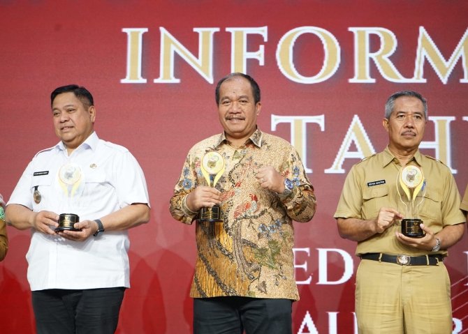 Pemkab Asahan Raih Anugerah Keterbukaan Informasi Publik