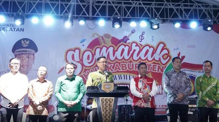 H Edimin Tutup Pameran Pembangunan Berakhir Meriah