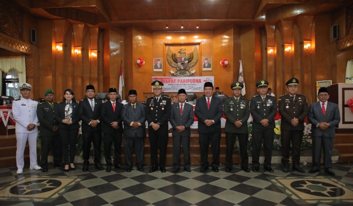 Bupati Asahan Ikuti Rapat Paripurna DPRD Dengarkan Pidato Kenegaraan Presiden RI