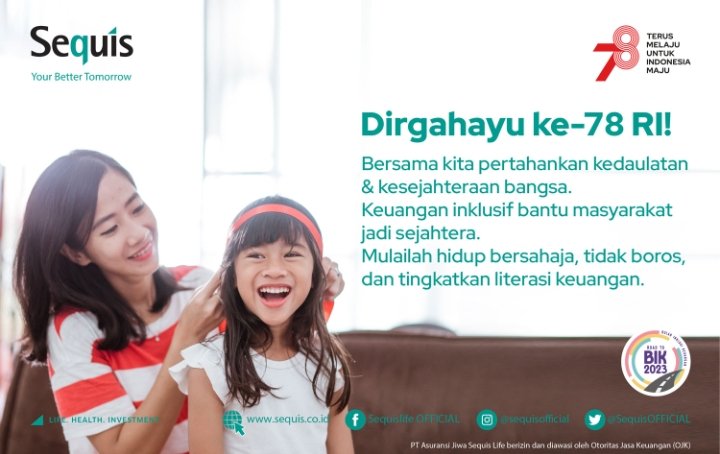 Momen Kemerdekaan, Sequis Ingatkan Pentingnya Melakukan Perencanaan Keuangan