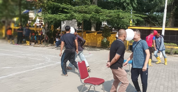 Sambut HUT Kemerdekaan RI 78, Dinas PUPR T. Tinggi Gelar Kegiatan Lomba