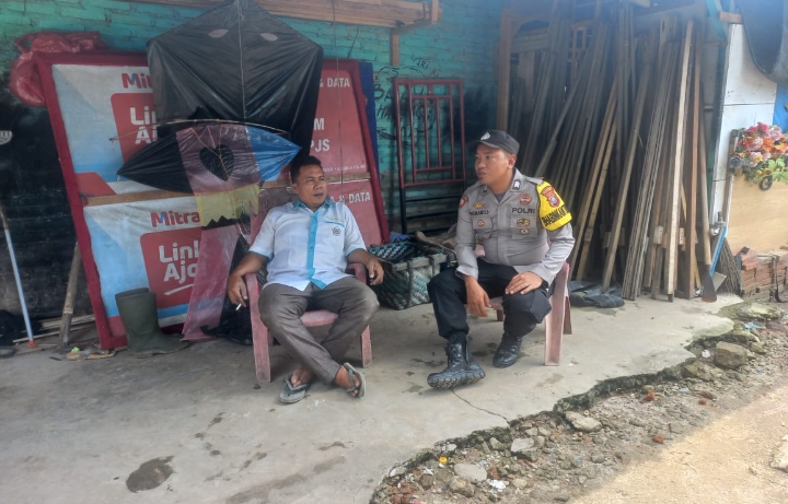 Bhabinkamtibmas Polsek Prapat Janji Door To Door System