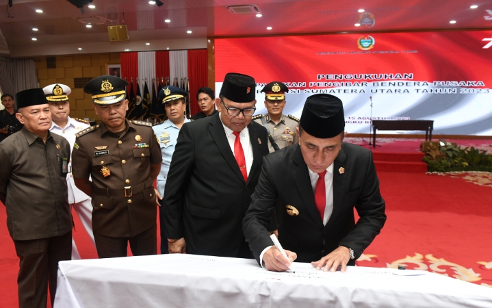 Kukuhkan Paskibraka Sumut 2023, Edy Rahmayadi Ingin Generasi Muda Perkuat Nilai Kebangsaan