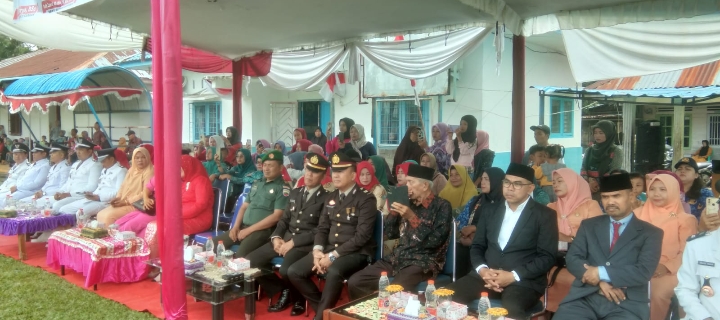 Personil Polsek Air Batu Mengikuti Upacara RI ke-78