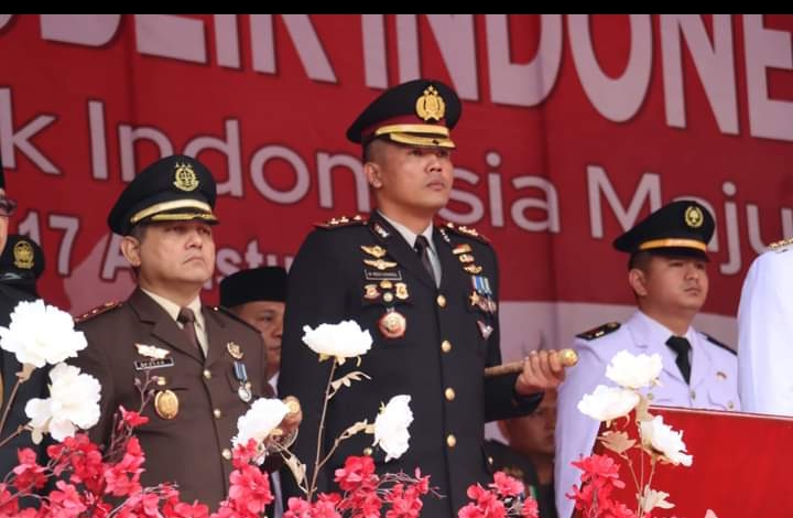 Kapolres Mandailing Natal Hadiri Upacara HUT RI ke-78 Tahun 2023