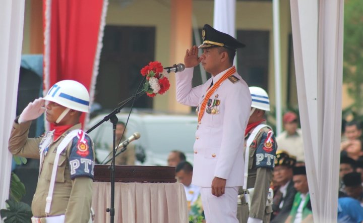Bupati Paluta Irup Hut RI ke - 78,Andar Amin Harahap : Terus Melaju untuk Indonesia Maju