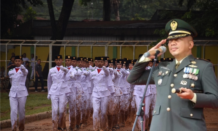 Semangat Paskibraka di HUT RI ke-78 Dandim 0212/TS Berikan Apresiasi, Letkol Inf Amrizal Nasution : Berani Becek, Berlumpur dan Tangguh Demi Simbol Kemerdekaan
