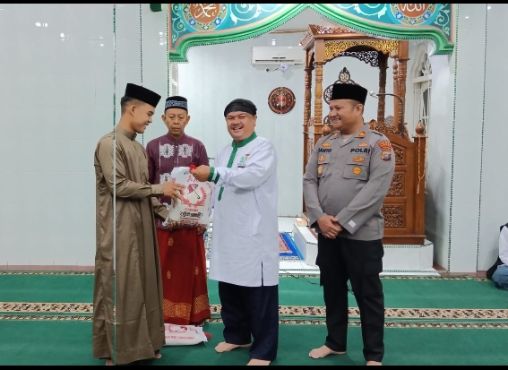 Giat Ke -2, Mashja Ar Raudhah Polres Asahan Gelar Safari Subuh di Masjid Istiqomah