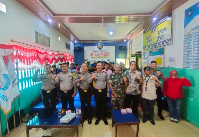 Kasat Bimmas Polres Asahan Jumat Curhat di Desa Sipaku Area