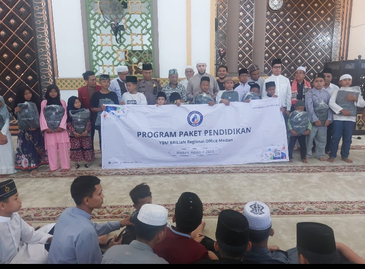 Iptu Parlaungan Pane Hadiri Tabligh Akbar, Jaga Kamtibmas Jelang Pemilu 2024