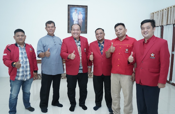Wakil Bupati Terima Audiensi Depicab SOKSI Asahan