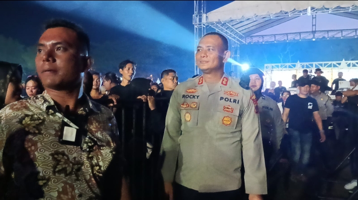 Pimpin PAM Konser Musik Kangen Band, Kapolres Asahan : Bekerja Sesuai SOP dan Humanis