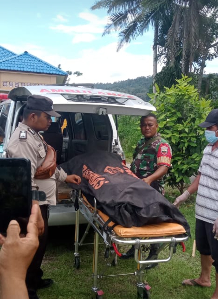 Korban Hanyut Asal Tapsel Ditemukan di Taput dengan Kondisi Tidak Bernyawa
