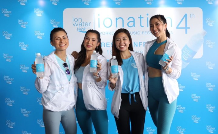 ION WATER Sukses MenggelarÂ  IONATION 2023, Selebrasi para Pecinta WORKOUT