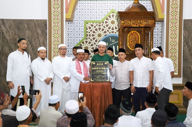 Musa Rajekshah Apresiasi Warga Hamparan Perak Antusias Subuh Berjemaah