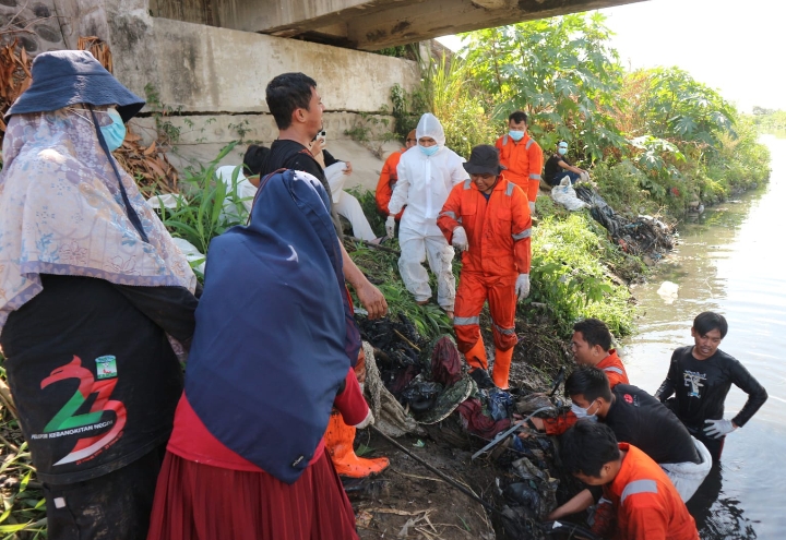 DDV Sumut Sinergi Dengan KAMMI Gelar Aksi Bersih Sungai