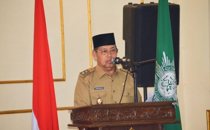 Wakil Wali Kota Padangsidimpuan Hadiri Wisuda Sarjana ke-61 Tahun Akademik 2022-2023 UMTS