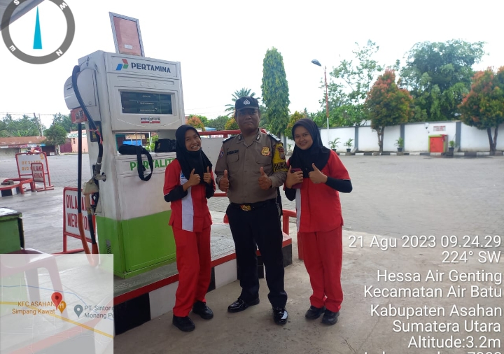 Bhabinkamtibmas Polsek Air Batu Melaksanakan Kegiatan DDS dan Sambang Desa