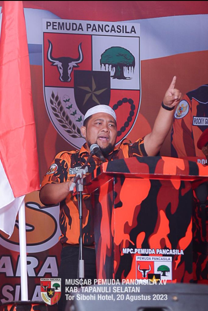 Muscab Tabagsel Tuntas,Parulian Siregar : Hari ini Kader Pemuda Pancasila Wagubsu, 2024 Harus Gubsu