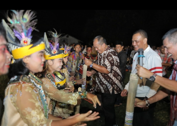 Wakil Bupati Asahan Ikuti Malam Kenduri Kesenian Jarang Kepang