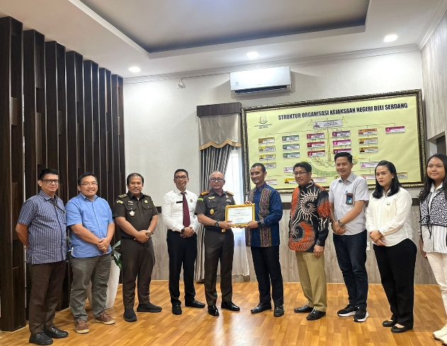 Pembayaran Kompensasi ROW Jalur SUTT Perbaungan-Kualanamu Sukses, PLN Apresiasi Kejari Deliserdang