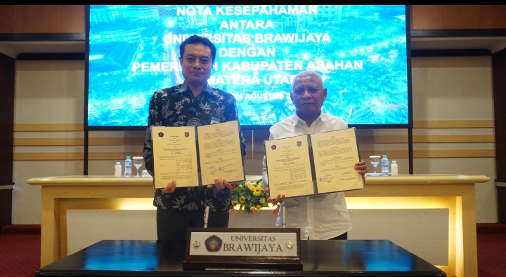 Bupati Asahan Tandatangani MoU dengan Universitas Brawijaya Malang