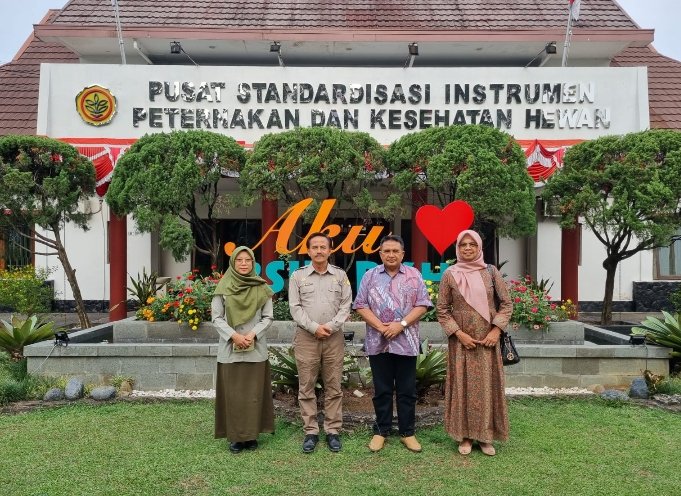 Kadis Pertanian Kab. Solok Kunjungi PSIPKH/BSIP Bogor