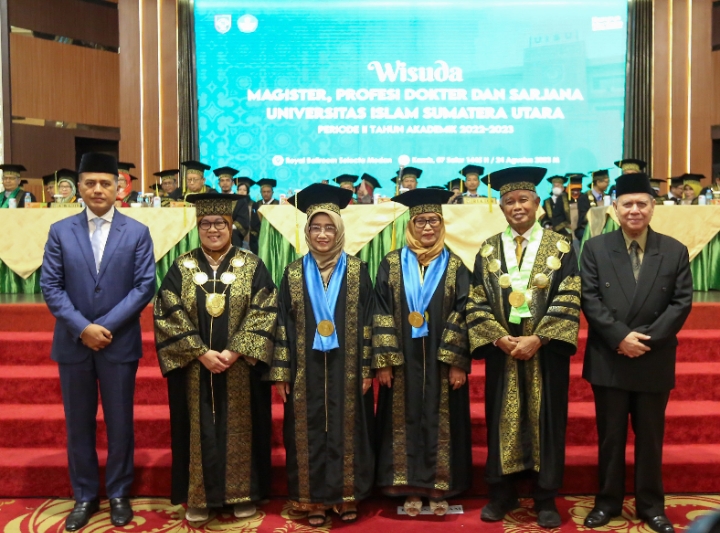 Ijeck Yakin 1.004 Wisudawan UISU Mampu Bersaing hingga Ciptakan Lapangan Pekerjaan