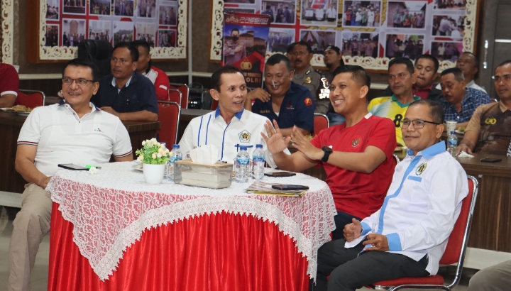 PWI Tabagsel - Polres Tapsel Tingkatkan Â Sinergitas Kemitraan