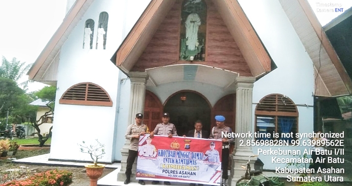 Jaga Kamtibmas Yang Aman dan Kondusif, Personel Polsek Air Batu Gerakan Komidamas