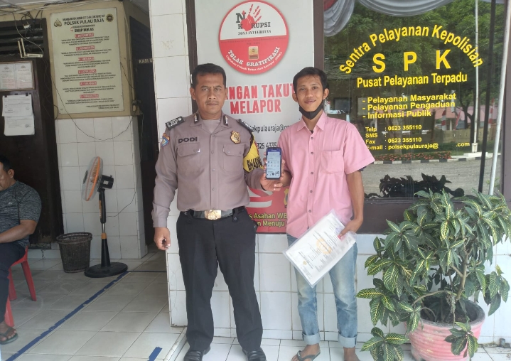 Polsek Pulau Raja Sosialisasi Program Aplikasi Super APPS Presisi