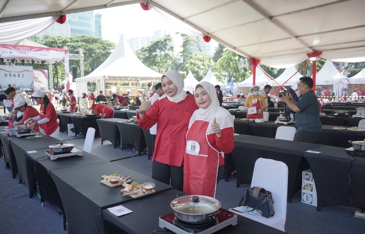 PLN dan Pemko Medan Gelar Lomba Masak Pakai Kompor Induksi di Medan Independence Day Festival 2023