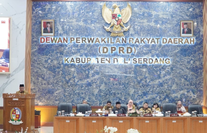 Pemkab Deli Serdang Ajukan 3 Ranperda ke DPRD